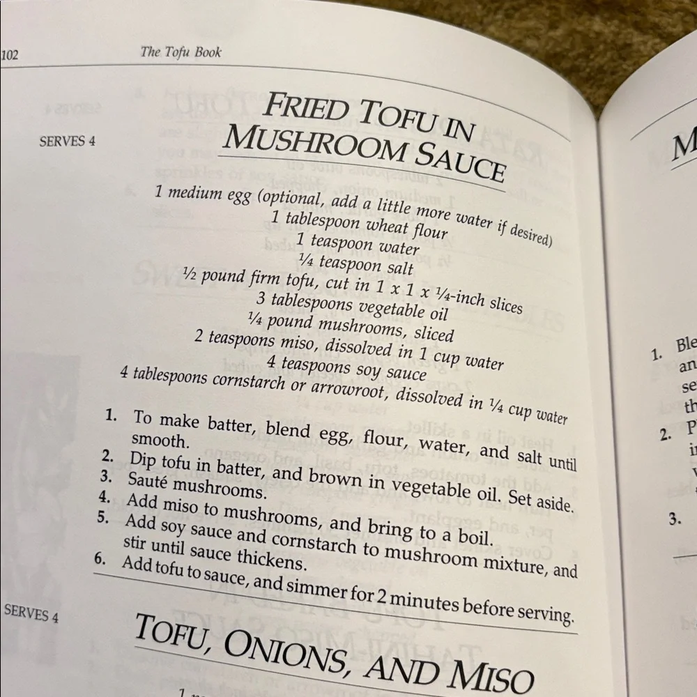 The Tofu Book: A Complete Culinary Guide